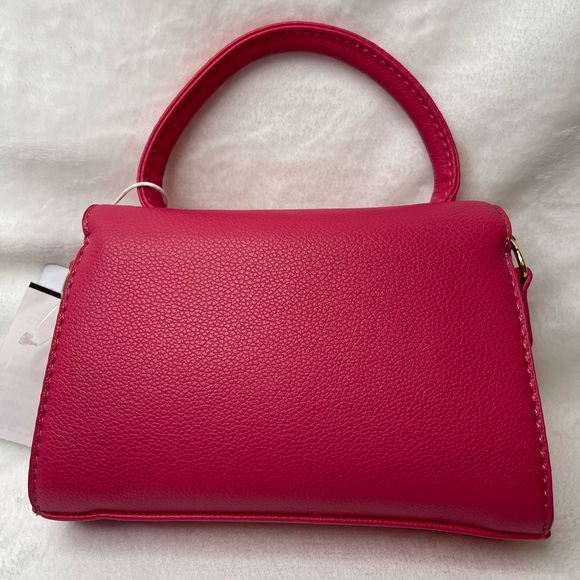 Blush Kiss Vegan pink handbag with shoulder strap - Picture 2 of 8